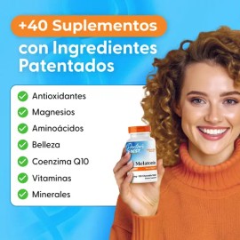 Melatonina Doctors Best de 5 mg para un Descanso Profundo y Reparador, 120 Tabletas Masticables                                                       