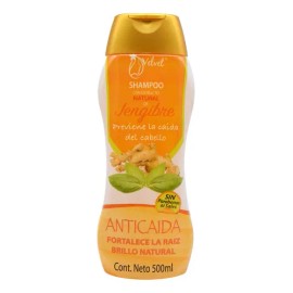 Shampoo Jengibre 500 Ml Velvet Anticaída