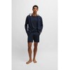 BOSS Mens Mix&Match Short CW Embroidered-Logo Shorts in Stretch Cotton