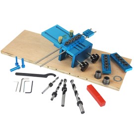 Universal High Precision Jig Dowel Cam Jig Minifix Jig Kit, PANGOLIN Wood Hole Drilling Guide Woodworking Position for DIY Wood working,Furniture Repair or handyman,and Keep with 5 Year Warranty.