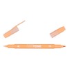 Tombow TWINTONE-48 Double-tip felt tip pens Honey Orange