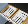 Simple Houseware Expandable & Adjustable Cutlery Drawer Organizer - Large