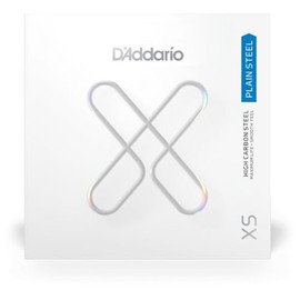 D'Addario ダダリオ エレキギター/アコースティックギター用バラ弦 XS High Carbon Plain Steel .009 XSPL009 5本セット 【国内正規品】