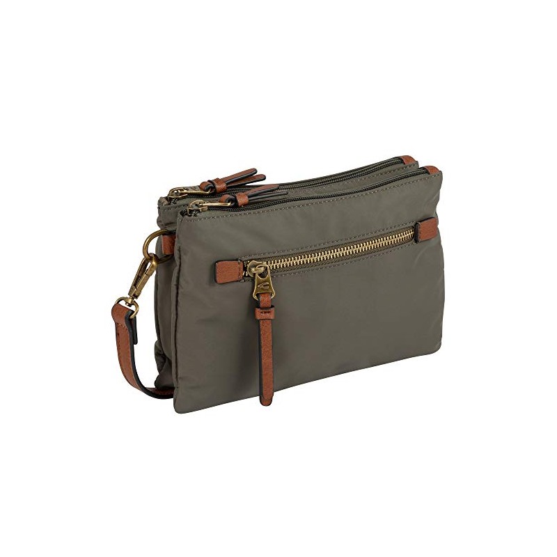 camel active Bari Women's Crossbody Bag, khaki, 000104