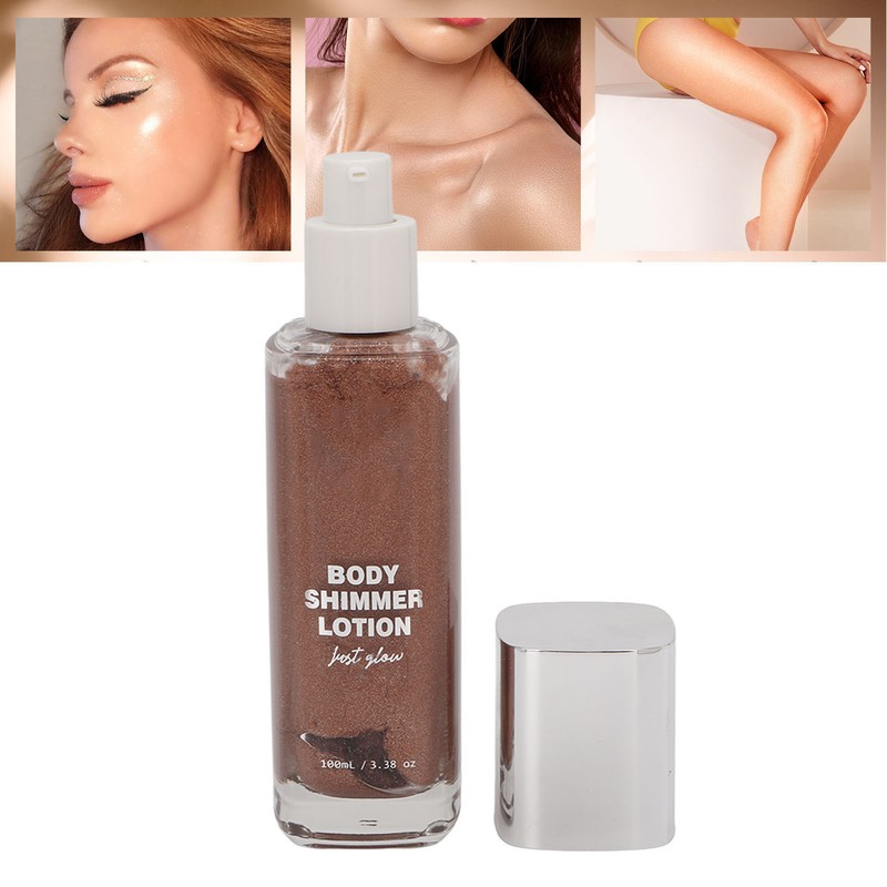 Body Face Highlighter Oil Moisturizing Glowing Skin Quick Dry Reflection