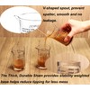 Ackers 3oz/90ml Glass Measuring Cup – Shot Glass with Double