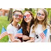 SWYOUN 38PCS 4th of July American Photo Booth Props USA