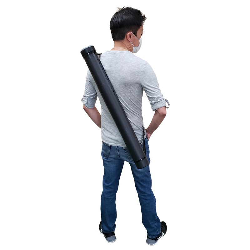 SAS Adjustable Archery Arrow Case Carrier with Strap (Tube with