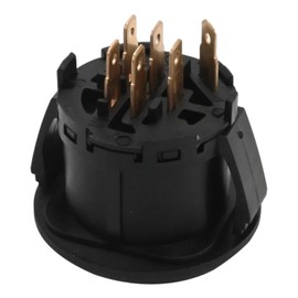 Anxingo 725P12066 Ignition Switch with 2 Keys, Replacement for Cub Cadet ZT1-42 ZT1-46, Replacement for MTD Z510 Z530, Replacement for Troy Bilt Z42 Z56, Replaces 725-12066, 925-12066