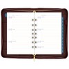 AT-A-GLANCE Faux Leather Undated Starter Set, 7-Ring, 5-1/2" x 8-1/2",