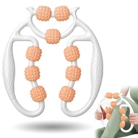 Leg Muscle Massager Foot Massage Roller Leg Roller Foot Massager Foot Massage Roller Muscle Roller & Balls, Massage Roller, Massage Roller Legs (Orange)