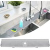 Sink Splash Guard, 30" Sink Faucet Mat, Faucet Splash Guard,