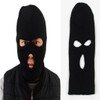Winter thermal mask, motorcycle face cover, running thermal face shield, full face fleece / 겨울 방한 마스크 오토바이 페이스커버 러닝 보온 얼굴 가리개 전체 안면 기모