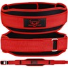Weight Lifting Belt Double Strength 5.5 Padded Neoprene Back Gym