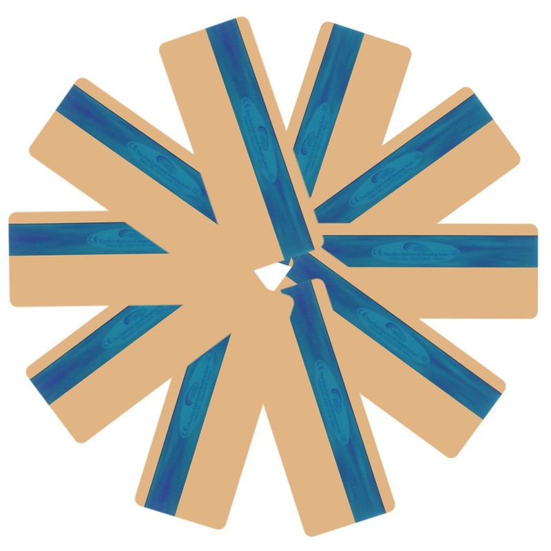 Crossbow Education Duo Window Reading Ruler - Orange (Pack of