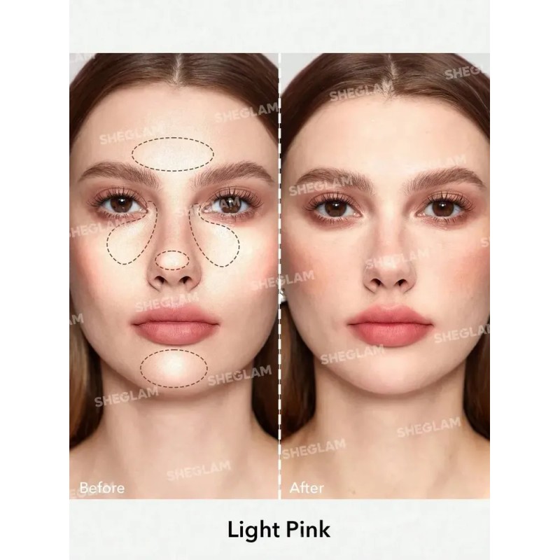 Sheglam Newly Reformulated - Baked Glow Polvo Fijador-tonos Tono Light