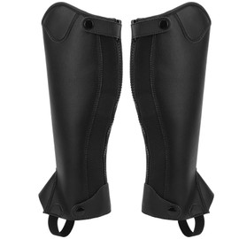 Horse Riding Half Chap Body Protector Equipment for Children Super Fiber Leather Different SizeCS
