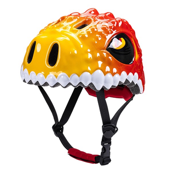 Kavolet Fahrradhelm für Kinder, Skateboardhelm für Kinder und Kleinkinder, Dinosaurierhelm,