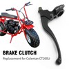 Zreneyfex Left Brake Clutch with 69" Rear Drum Brake Cable
