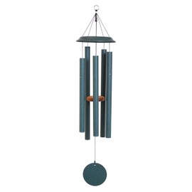 Shenandoah Melodies by Wind River - 42 inch Green Wind Chime for Patio, Backyard, Garden, and Outdoor décor (Aluminum Chime) Made in The USA