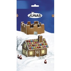 Linden Sweden Jonas of Sweden Gingerbread House and Castle Cookie Cutters
