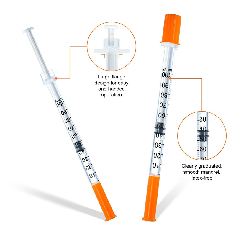 Lab Liquid Dispensing U-100-31G 1cc/mL,1/4" 6mm Individually Wrapped (Box of