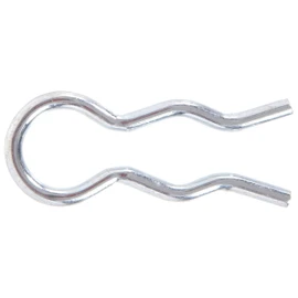 The Hillman Group 3679 3/32-Inch External Hair Pin Clip Zinc Plated, 25-Pack