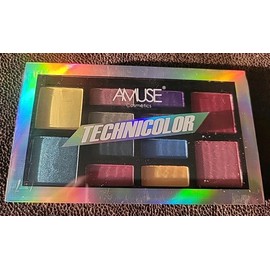 Amuse Cosmetics Technicolor Eyeshadow Makeup Palette 12 Colors Bright Sealed New