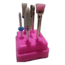 Kalanzi Puntas De Drill Para Uñas En Cajita 7 Piezas