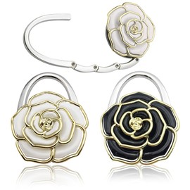 Table Handbag Holder, Foldable Non-Slip Bag Hook Holder, Bag Holder for Table, Handbag Holder for Table, Creative Gifts for Women, for Desk, Office, Restaurant