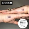Boldink Semi-permanent tattoos, realistic fake tattoos, last 7-15 days, waterproof
