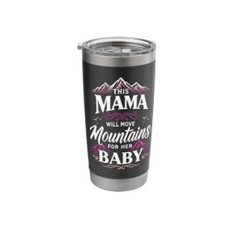 Funny Sarcastic Mother's Day Pregnancy New Mother Birthday Stainless Steel Insulated Tumbler