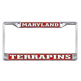 Maryland Plate Frame DOMED MARYLAND TERP PLATE FRAM