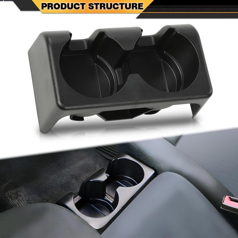 CNNELL Center Console Cup Holder Compatible with Chevy Colorado 2004-2012/Fit