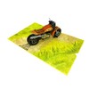 Motorbike 3D Pop Up Greeting card, 3D Biker card for