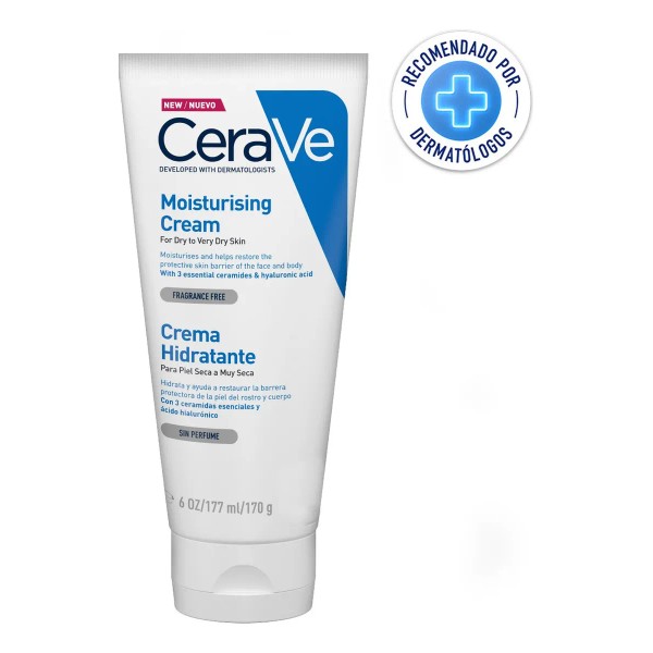 Cerave Crema Hidratante Para Piel Seca A Muy Seca