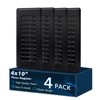 Floor Register 4x10, Plastic Air Vent Covers with Adjustable Airflow,