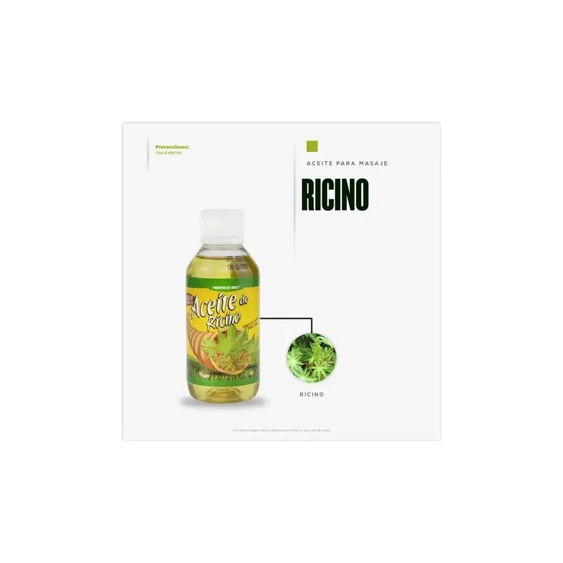 Aceite De Ricino - Del Roble 120 Ml.