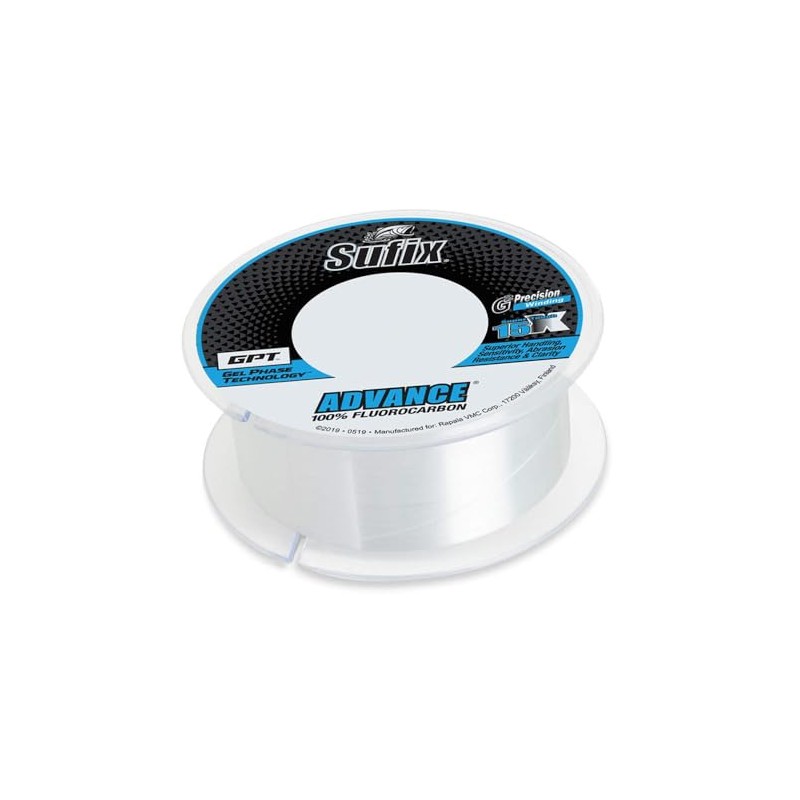 Sufix Advance Fluorocarbon Fishing Line White 0.260 mm - 91