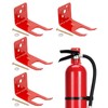 UXELY Fire Extinguisher Mount, 4Pcs Fire Extinguisher Bracket with Mounting