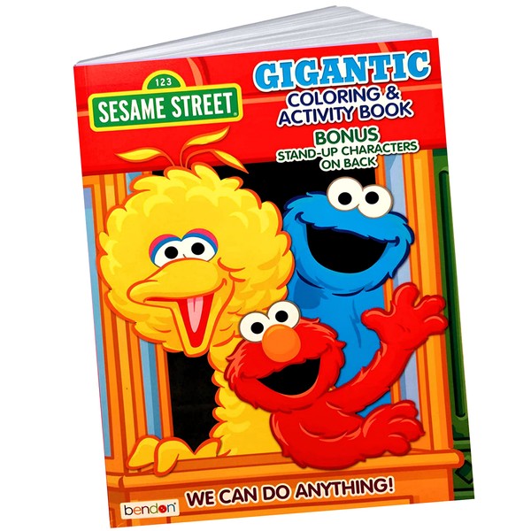 Sesame Street Gigantic Coloring and Activity Book