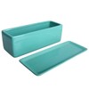 Vencer 14 Inch Rectangular Modern Minimalist Ceramic Succulent Planter Pot