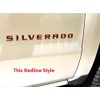 Yoaoo 1x OEM Cheyenne Redline Nameplate Emblem Badge 3D Letter
