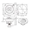 Wall Mount Filler Regulator Impact Resistant Pressure Regulated Water Entry
