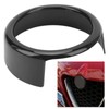 Compatible with Alfa Romeo Giulia Front Grille Emblem Glossy Black