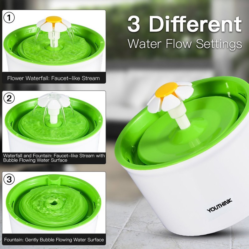 Automatic Drinking Fountain Electric Pet Dog Cat Water Drinking Filter