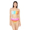 Trina Turk Bandeau Hipster Bikini Top para Mujer, Multi//The Anniversary