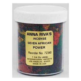 New Age Anna Riva`s Seven African Power Powder Incense