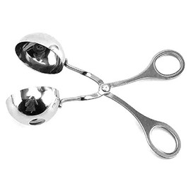 Tongs for Meatballs - Scissors for Meatballs - Meat - Kitchen - Ice Cream - Fruit - Melon - Multipurpose - Home - Accessories - Tools - Random Color