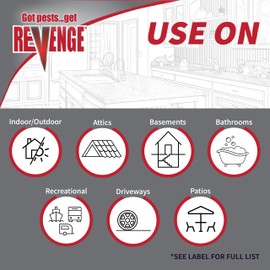 REVENGE House Guard Pest Control, 32 oz Ready-to-Use Spray for Indoors and Outdoors, Long Lasting Treatment